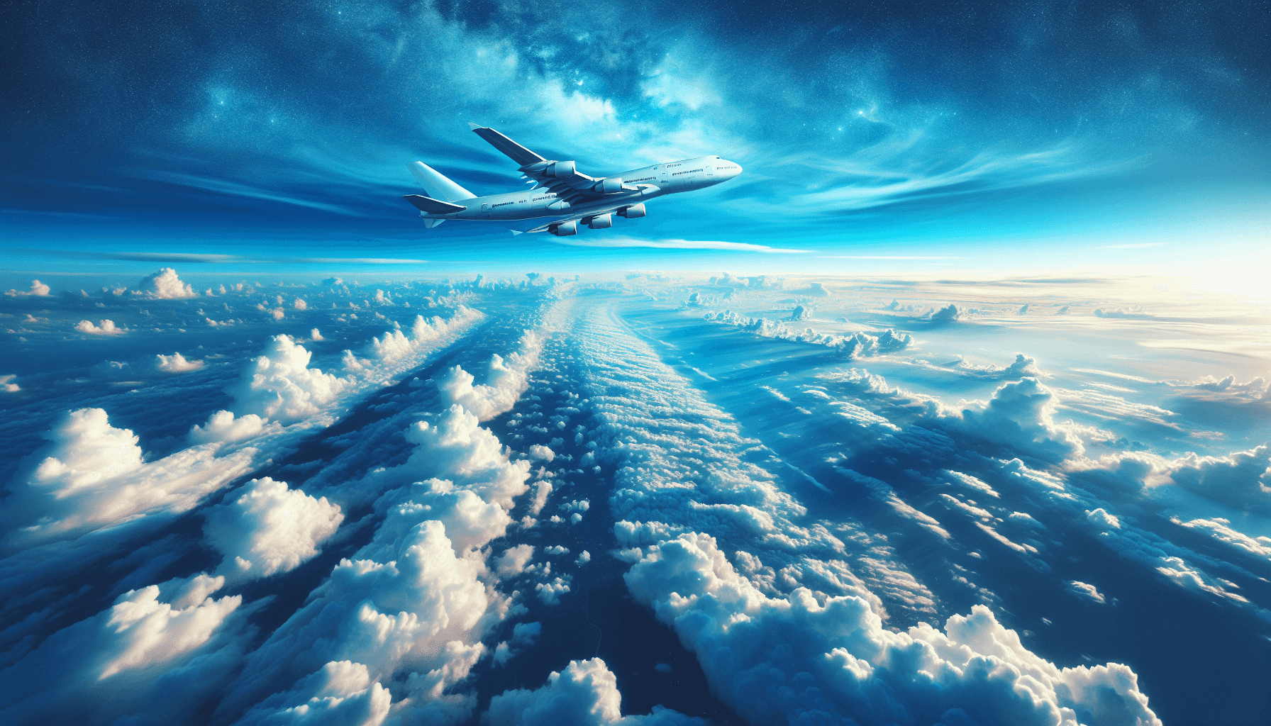 Above the clouds