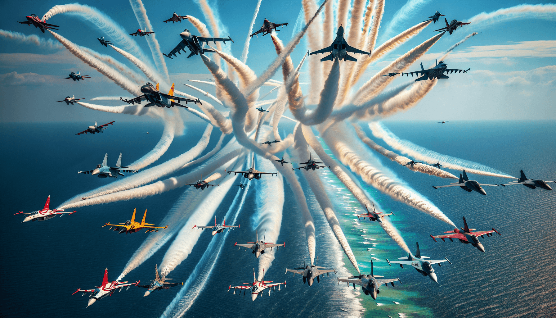 Airshow stunts